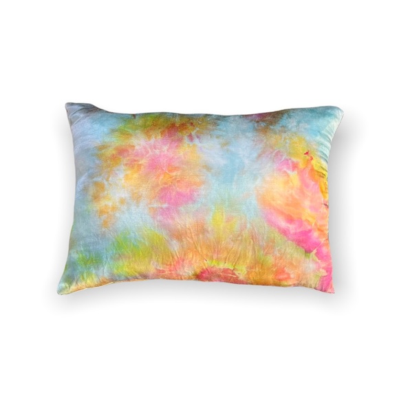 Accents Hemp Silk Lumbar Pillow Rainbow Tie Dye Poshmark